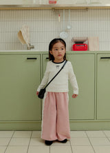 [whitesketchbook] Lace velvet pants