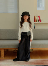 [whitesketchbook] Lace velvet pants