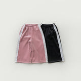 [whitesketchbook] Lace velvet pants