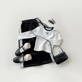 [whitesketchbook] Lace velvet pants