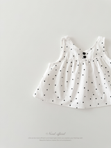 Bubble sleeveless blouse (baby)