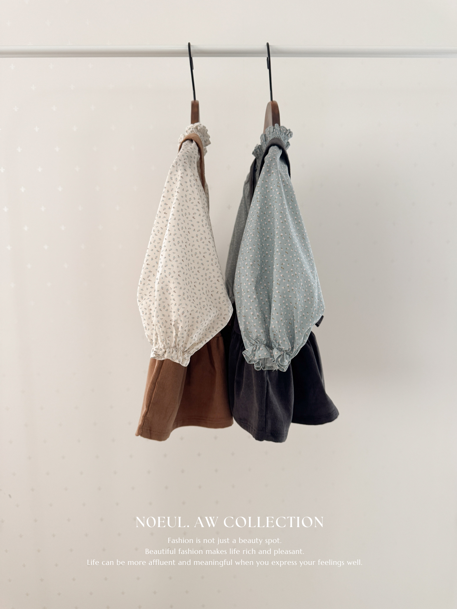 *Noeul.made* Gelato smock blouse