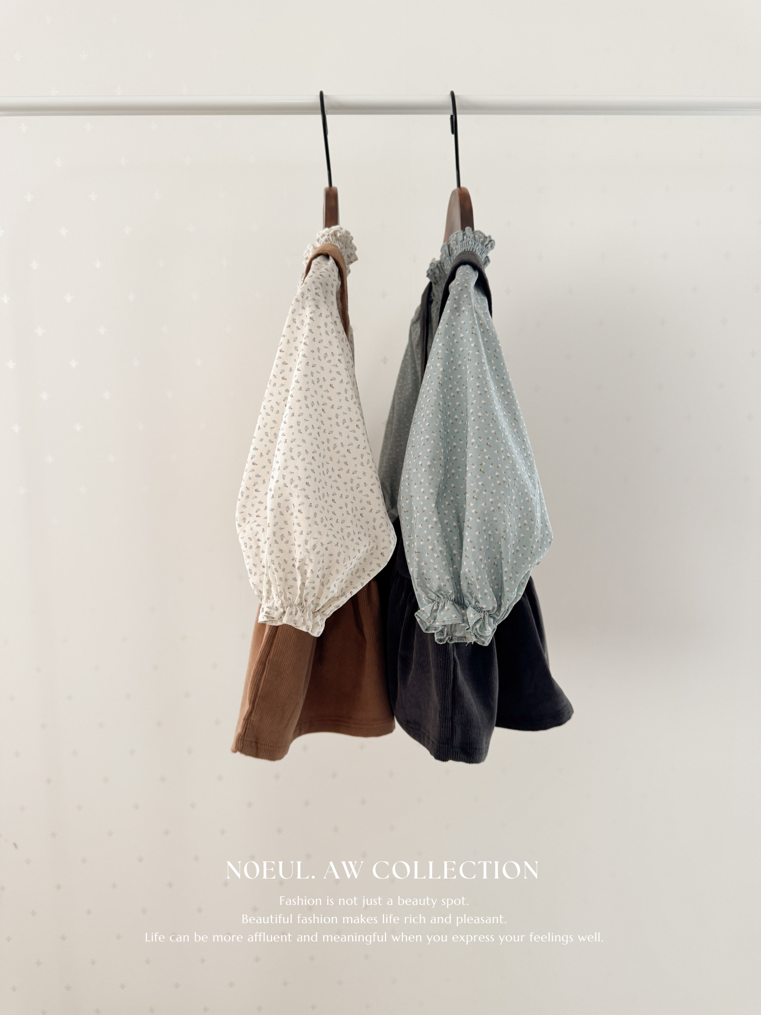 *Noeul.made* Gelato smock blouse