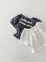 Vivi lace puff blouse