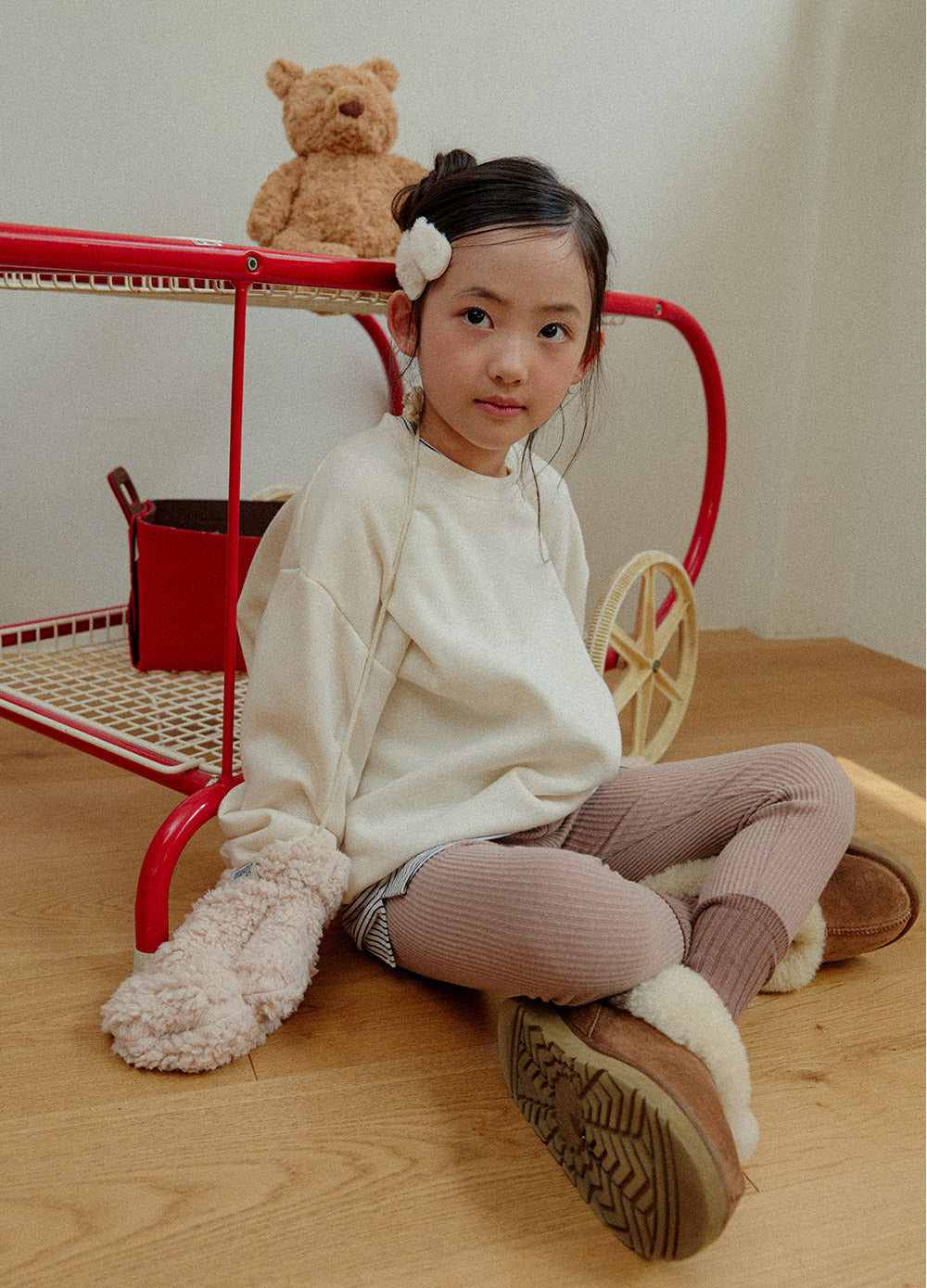 [whitesketchbook] Rib leggings
