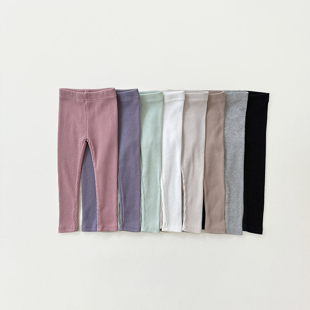 [whitesketchbook] Rib leggings