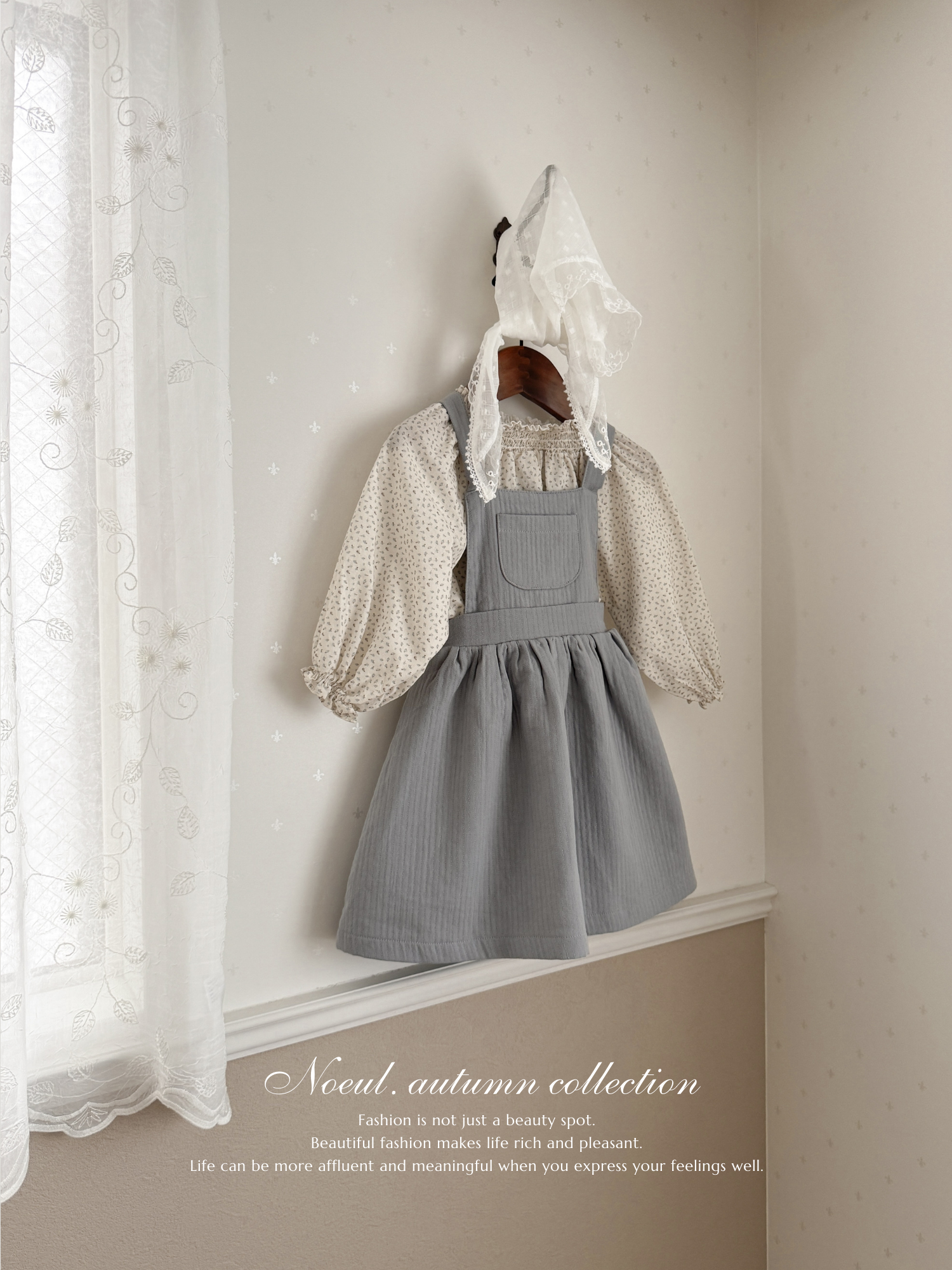 Lylian suspender one-piece