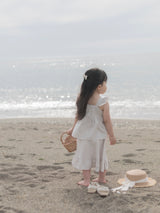 Seashell frill blouse