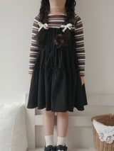 Multi stripe tee