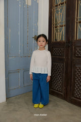 ［mon Atelier］Soft frill tops