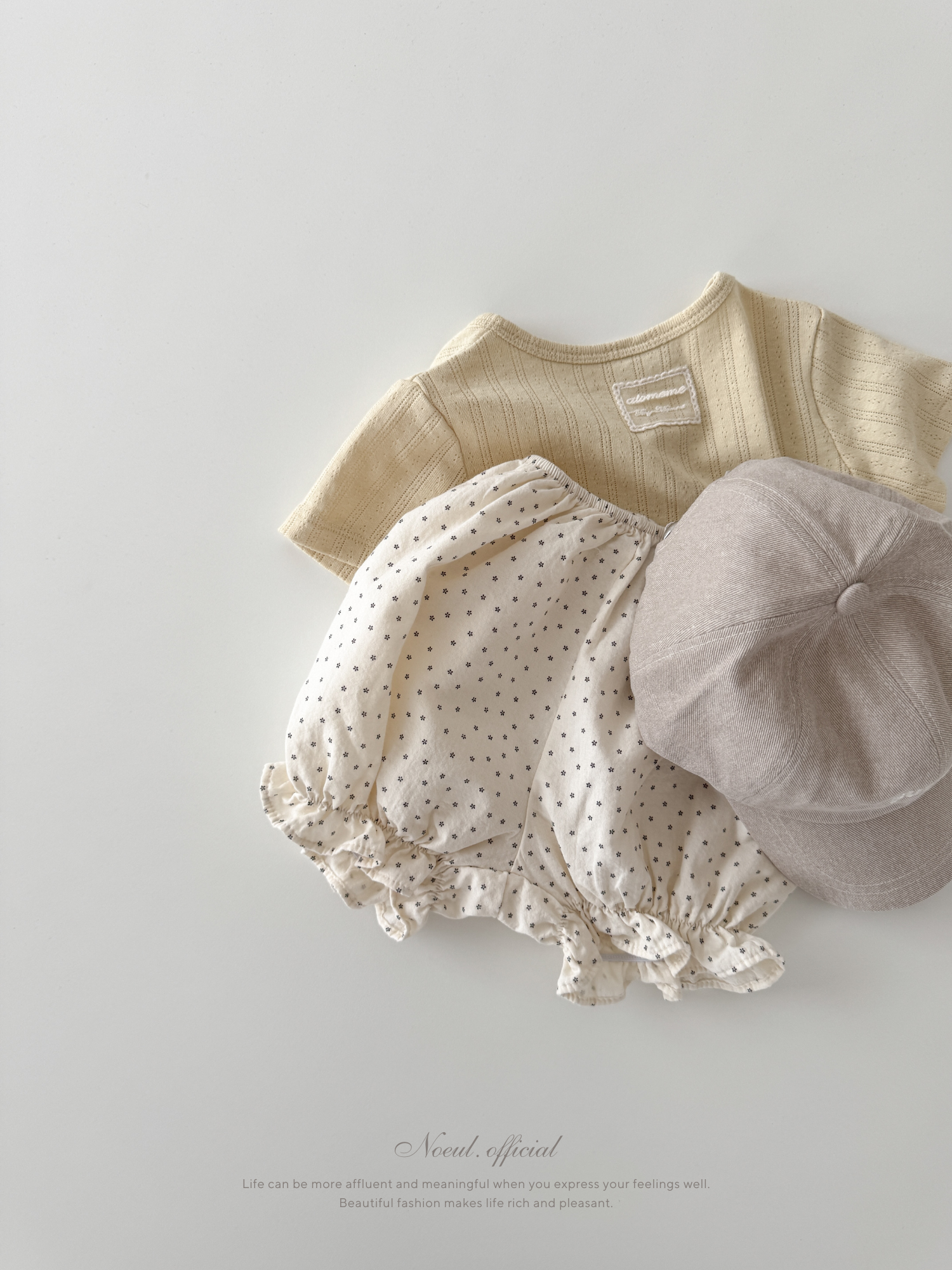 More eyelet tee