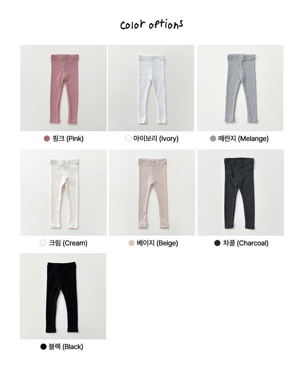 [whitesketchbook] Smooth leggings