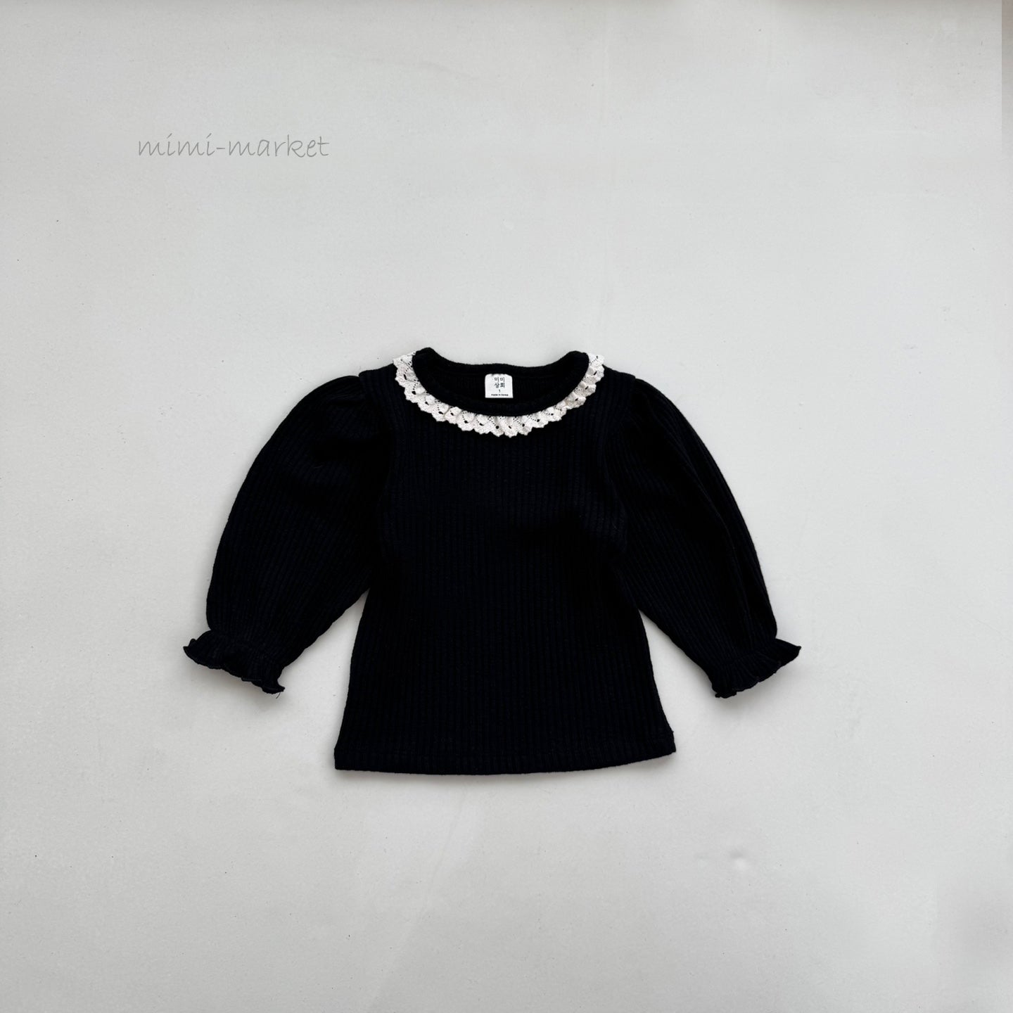 ［mimi market］Puff lace tops