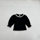 ［mimi market］Puff lace tops