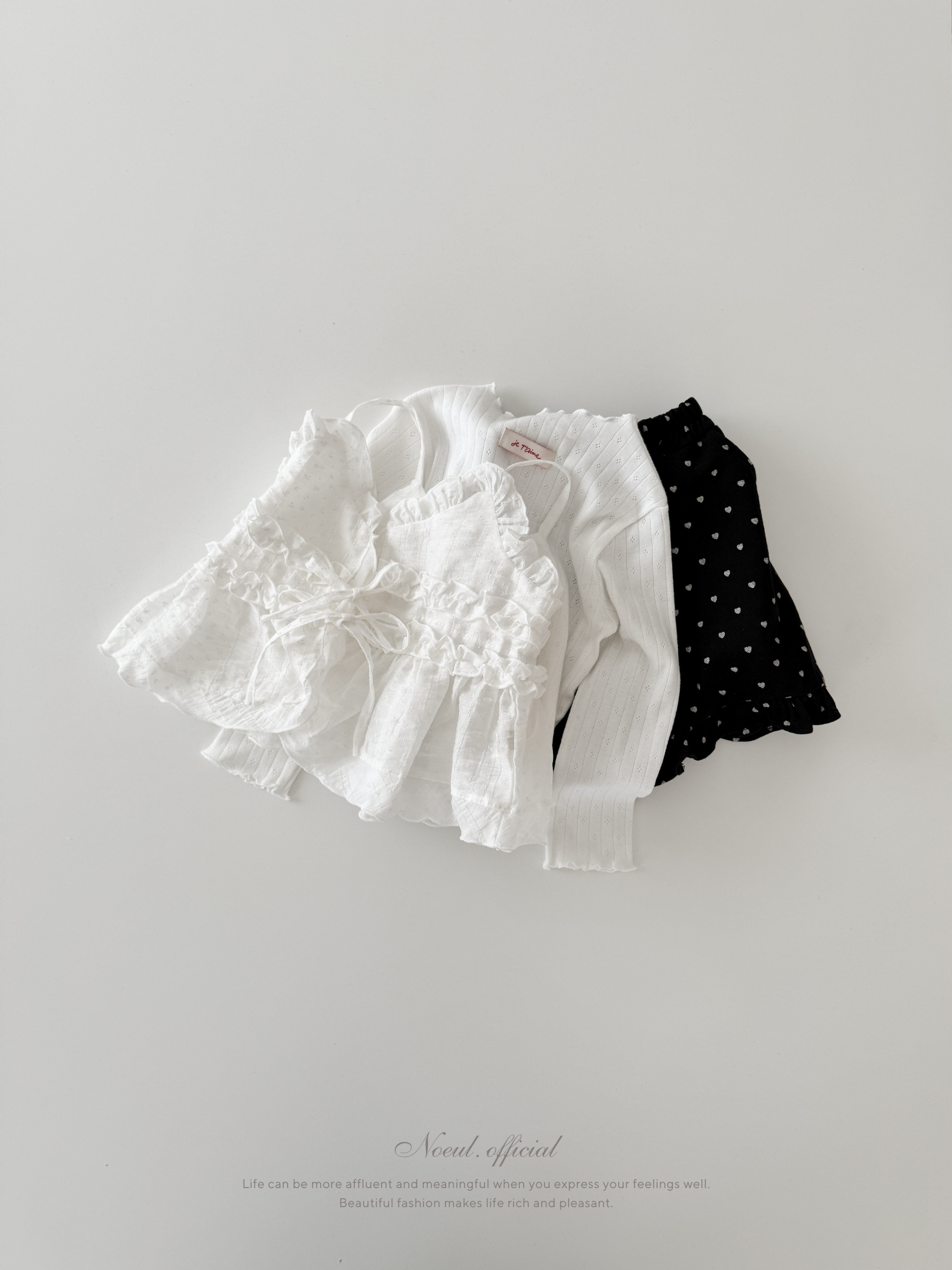 Garden shirring bustier