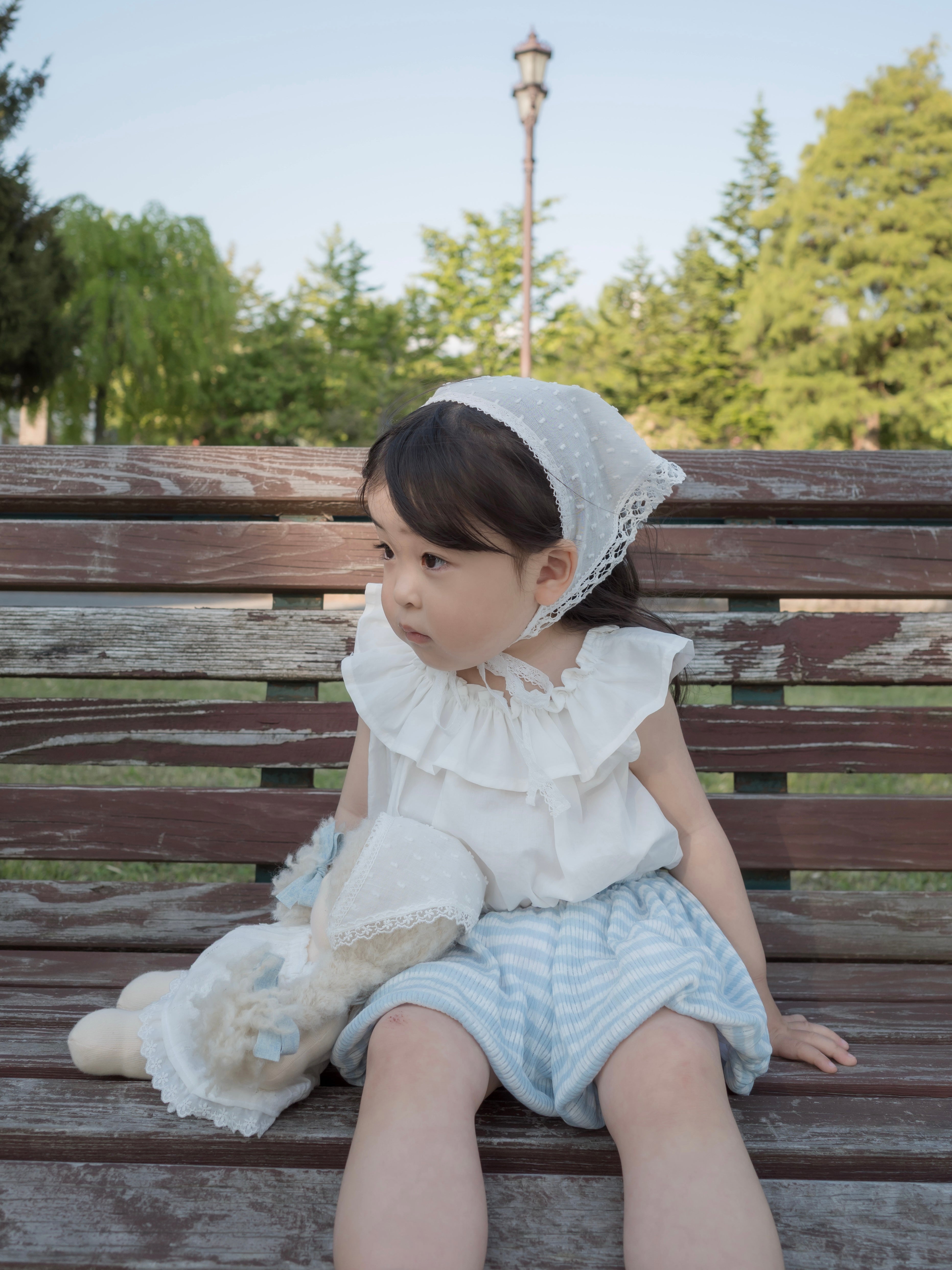 Blanche frill blouse