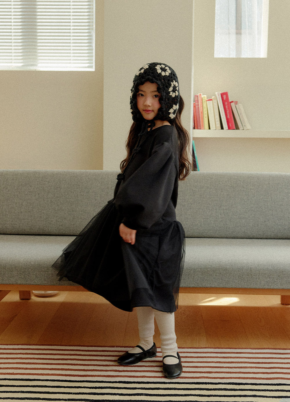[whitesketchbook] Rib coloration leggings