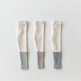 [whitesketchbook] Rib coloration leggings