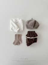 Check lace bloomer
