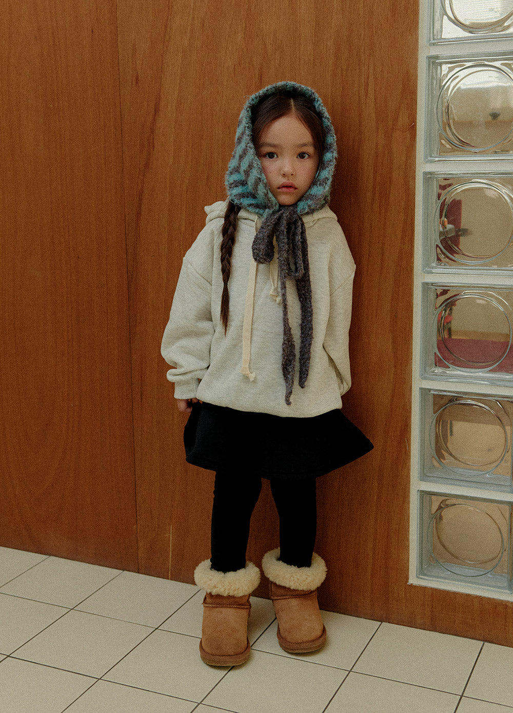 [whitesketchbook] Mink skirt leggings