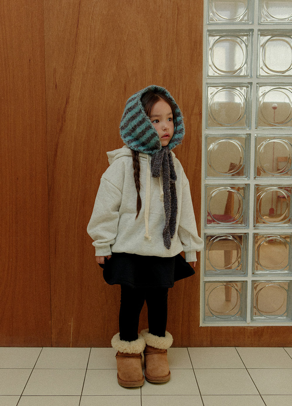 [whitesketchbook] Mink skirt leggings