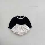 ［mimi market］Puff lace tops