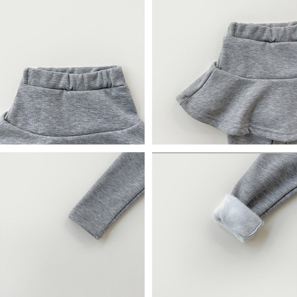 [whitesketchbook] Mink skirt leggings