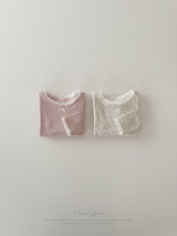 Mable ribbon lace tee