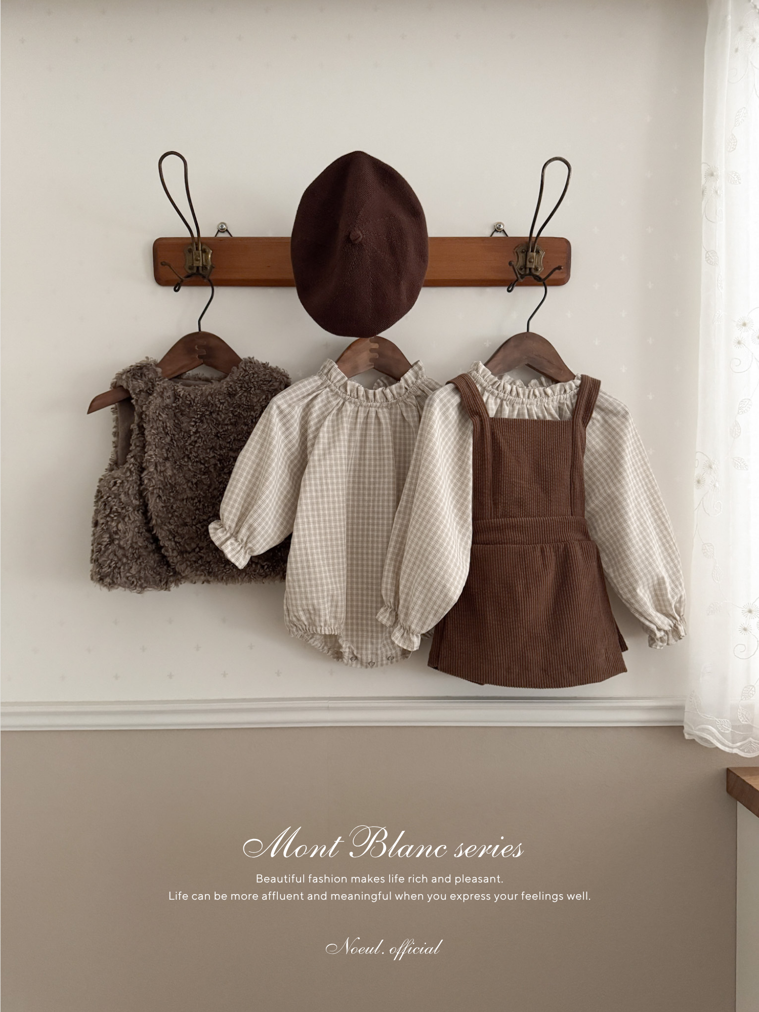 *Noeul.made* Mont Blanc blouse