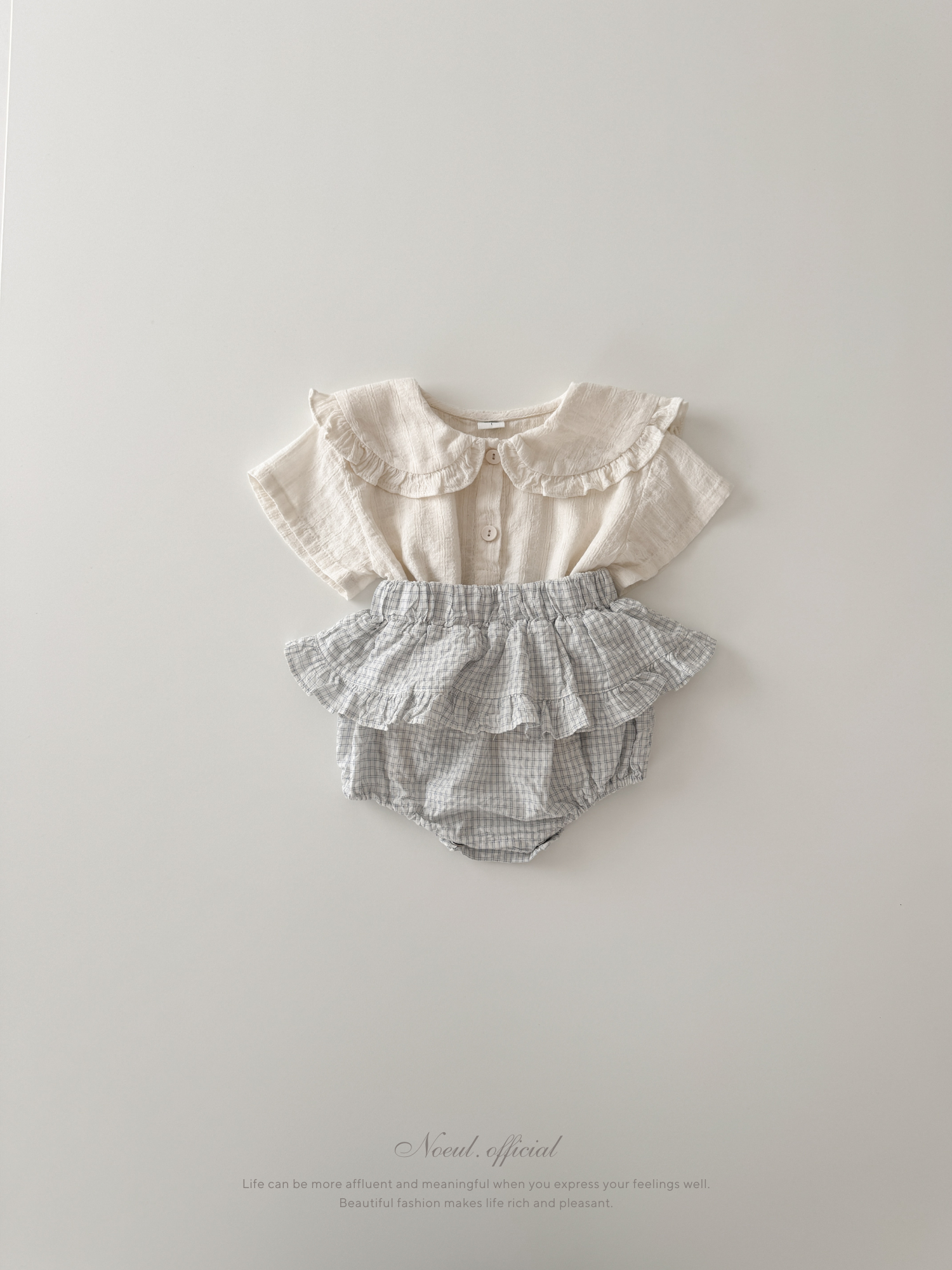 Aurora check cancan bloomer