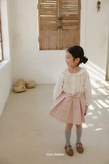 ［mon Atelier］Ribbon skirt