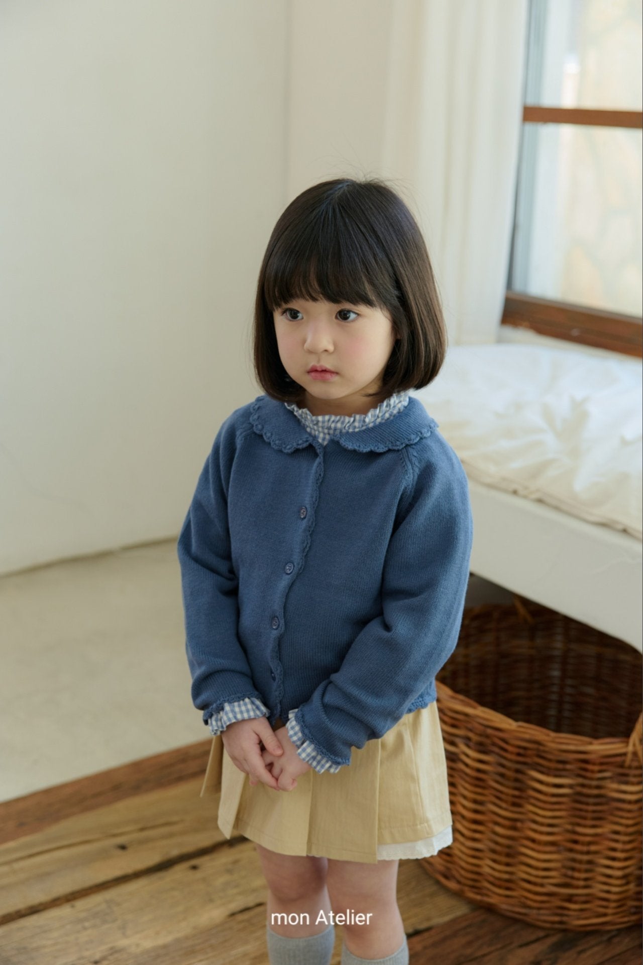 ［mon Atelier］Roro knit cardigan