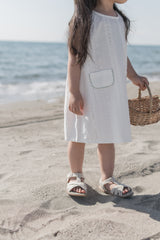 Lace pocket one-piece