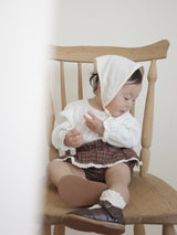 Check lace bloomer