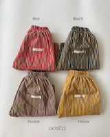 ［Aosta］Louis Stripe Pants