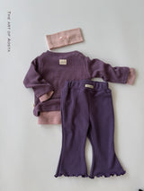 ［Aosta］Jelly Waffle Pants