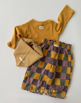 ［Aosta］Patchwork Pants