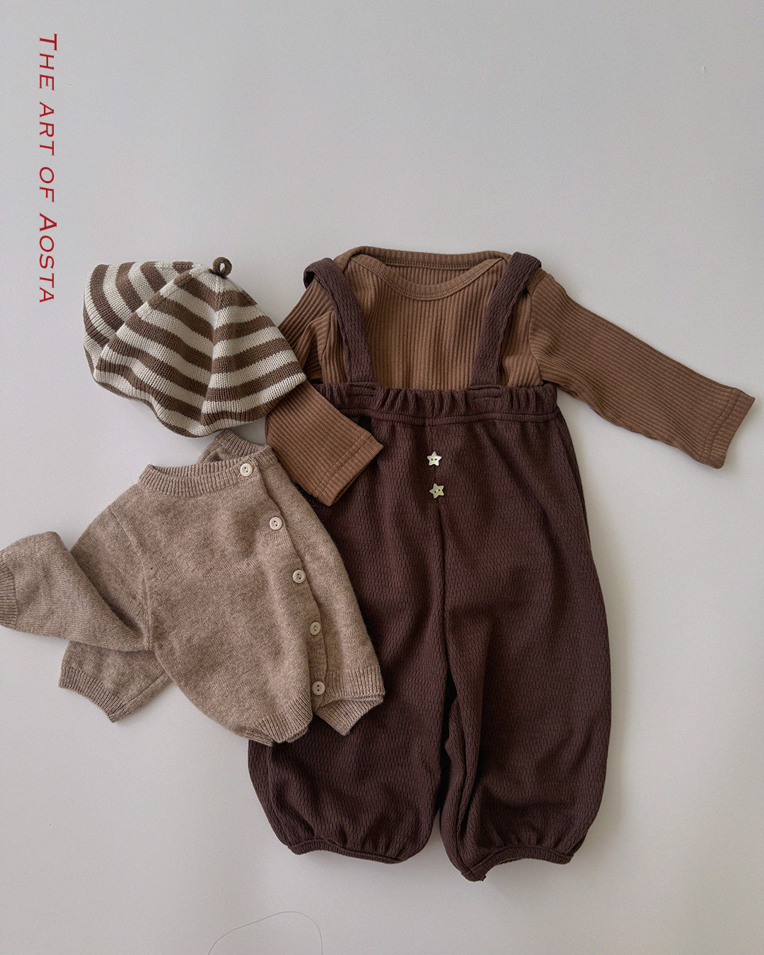 ［Aosta］Star Candy Overalls