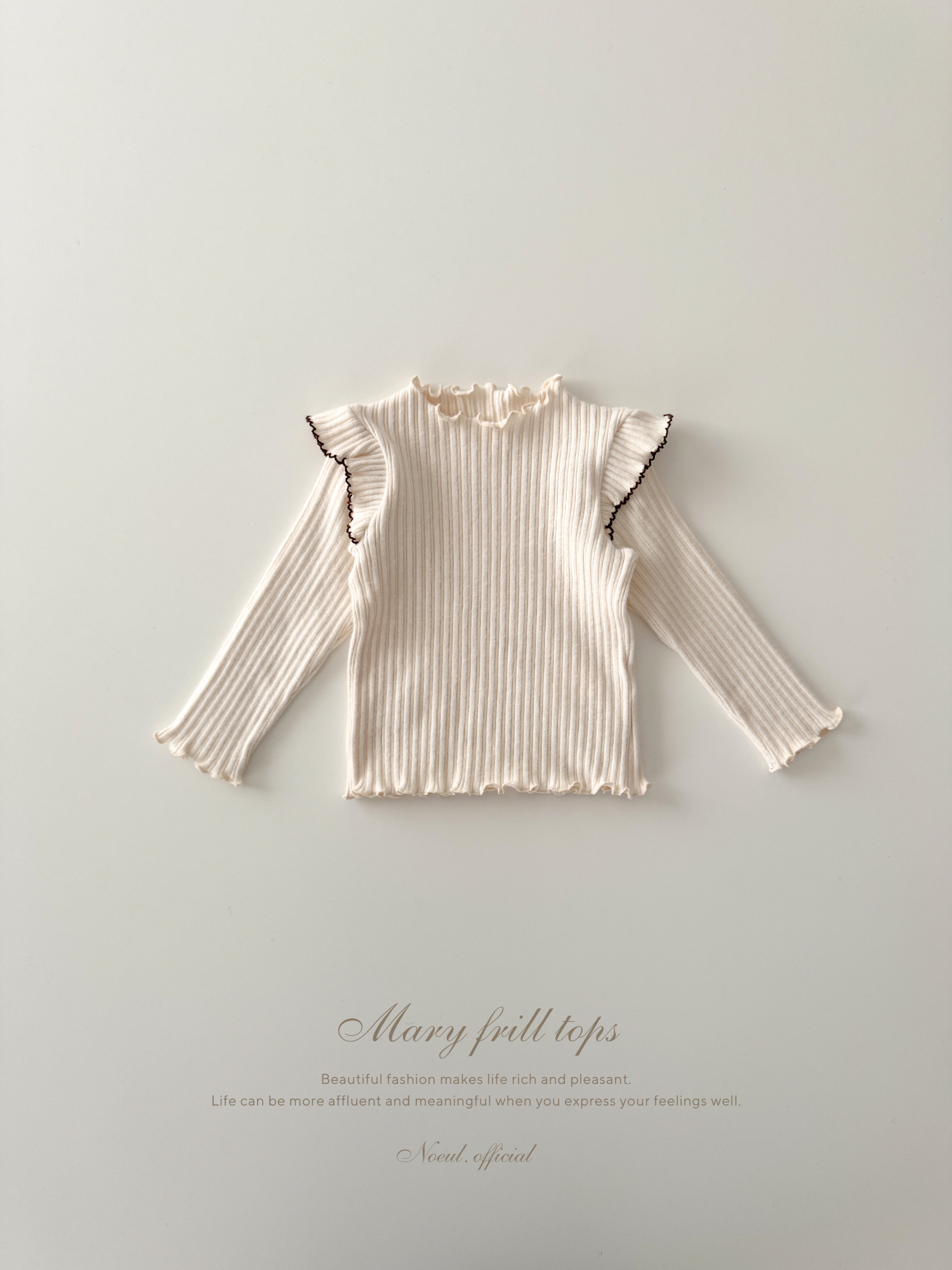 Mary frill tops