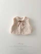 Betty fur ribbon vest