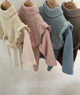 ［Aosta］Le ette frill turtleneck