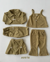 ［Aosta］Bibi Ribbon Skirt Pants