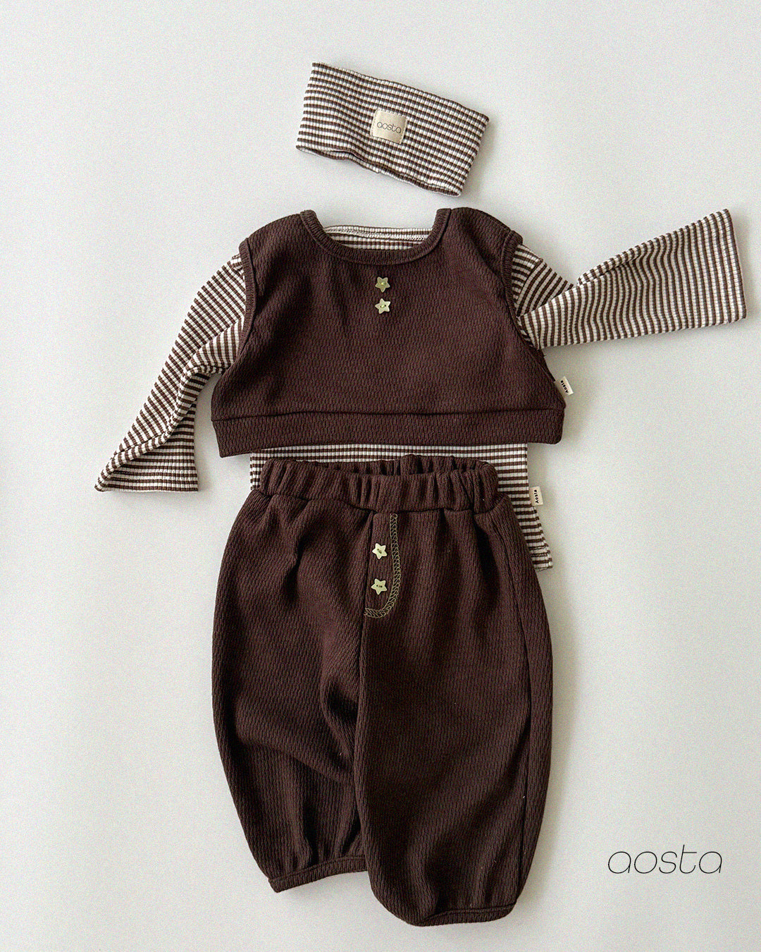 ［Aosta］Star Candy Vest