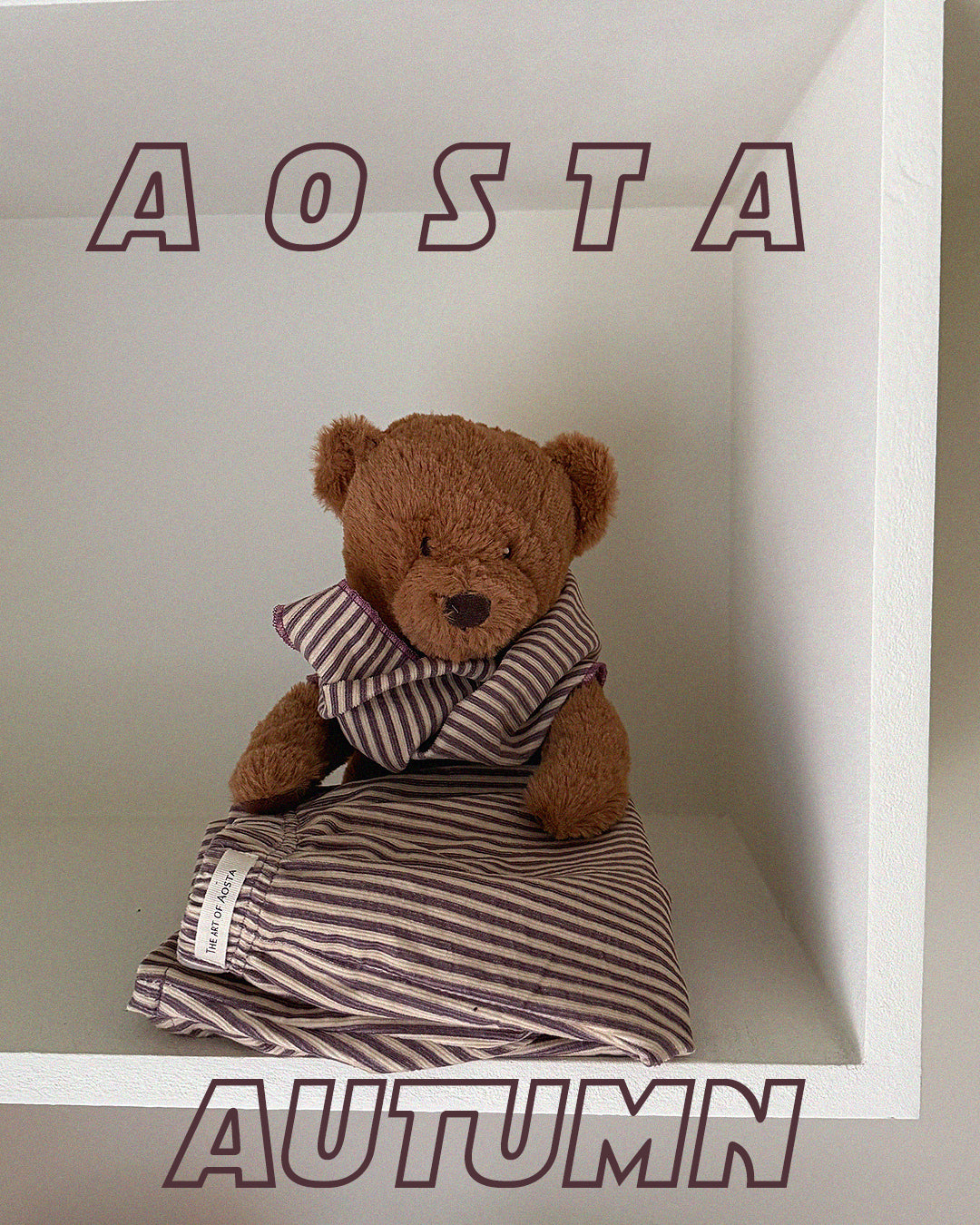 ［Aosta］Louis Stripe Pants