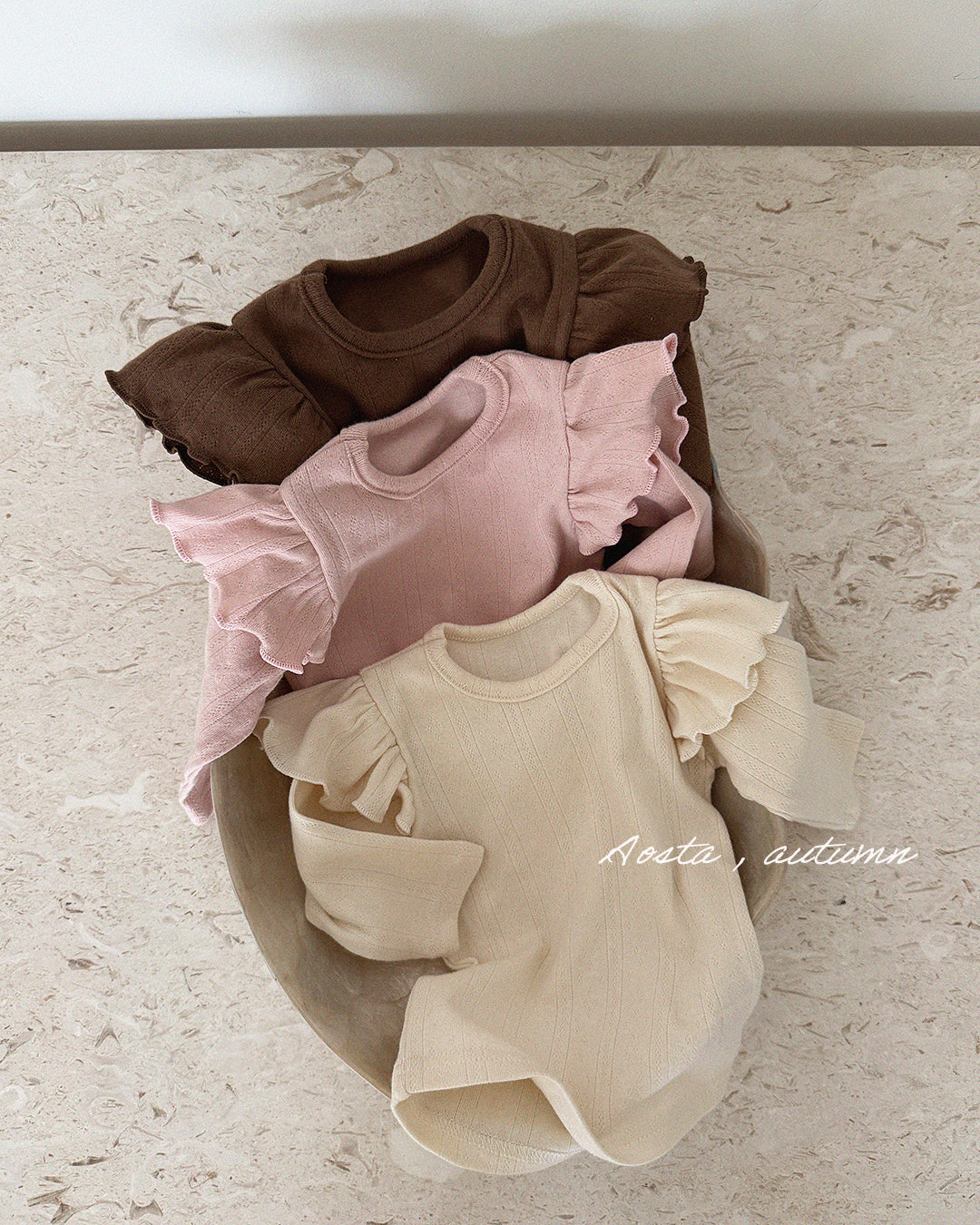 ［Aosta］Angel Frill Tee