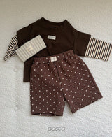 ［Aosta］Dot Tongtong Pants