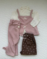 ［Aosta］Love Flower Pants
