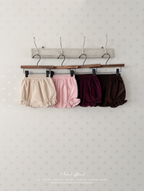Heart corduroy frill bloomer