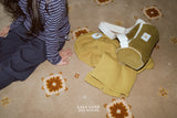 ［Lala land］One tone corduroy cross bag