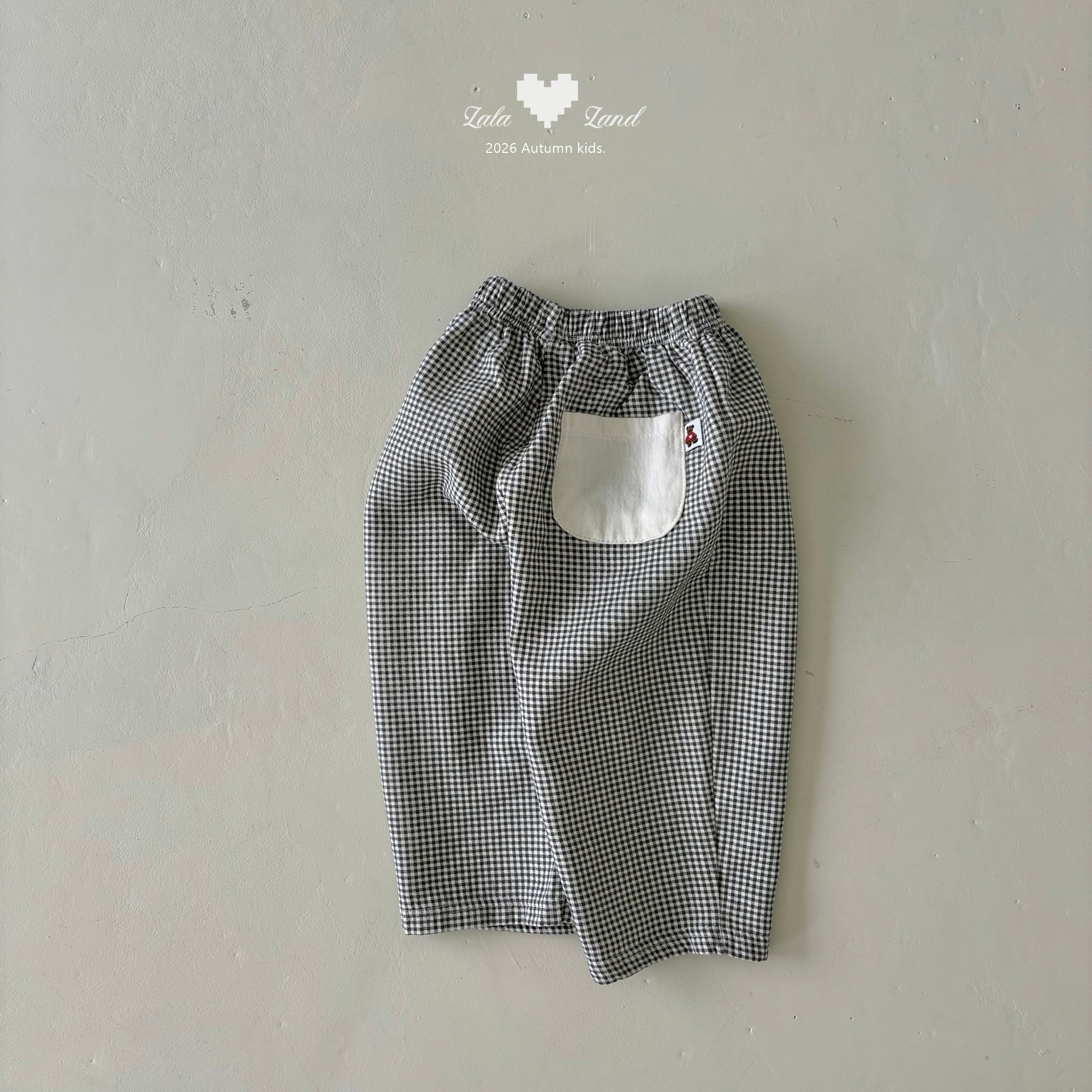 ［Lala land］Lits check pants